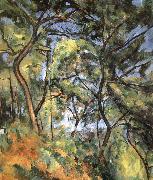 Paul Cezanne forest oil painting picture wholesale